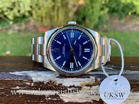 rolex oyster blue face price|rolex oyster perpetual 41mm blue.